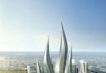 Башни в форме горящих свечей в Дубаи Dubai Towers - Башни в форме горящих свечей в Дубаи