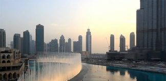 Поющий фонтан в Дубае или Dubai Fountain: это стоит увидеть своими глазами (видео) Поющий фонтан Дубаи фото и видео