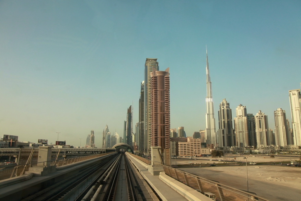 Метрополитен в Дубаи