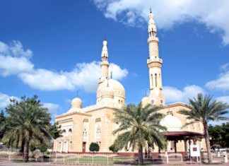 Самое интересное в ОАЭ Мечеть Джумейра в Дубаи