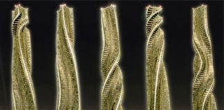 Вращающийся небоскреб предлагают построить в Дубаи