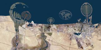 Фото Дубаи из космоса Дубаи из космоса