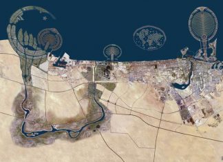 Фото Дубаи из космоса Дубаи из космоса