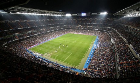 Стадион Santiago Bernabeu Real Madrid