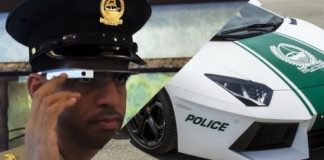 Полиция в Дубаи будет носить очки Google Glass Полиция Дубаи Google Glass