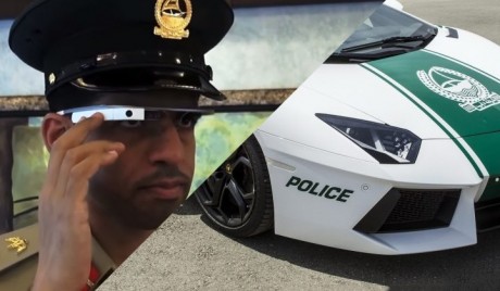 Полиция Дубаи Google Glass