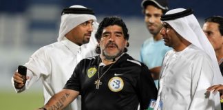 Диего Марадона открыл ресторан в Абу-Даби