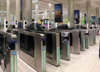 Время паспортного контроля в аэропорту Дубая сократили до 10-15 секунд