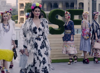 Видео: Дубай стал модным подиумом во время Торгового фестиваля