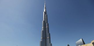 Видео: Высочайшему зданию мира Бурдж Халифа исполнилось семь лет