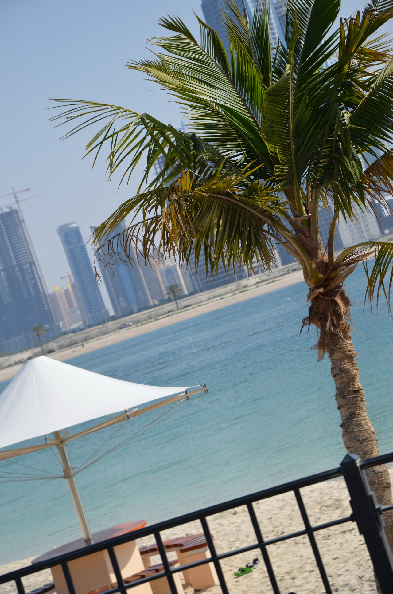 Пляж в Дубае, ОАЭ