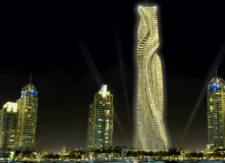 Видео: Первый в мире вращающийся небоскреб появится в Дубае