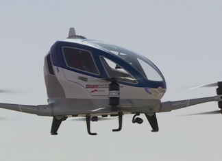 Видео: В Дубае протестировали первый летающий автомобиль