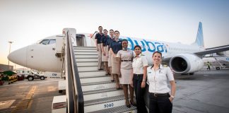 Flydubai сформировала полностью женский экипаж в честь 8 марта