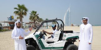 На пляжах Дубая появится полиция на багги