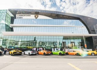 В Дубае открылся крупнейший в мире салон Lamborghini