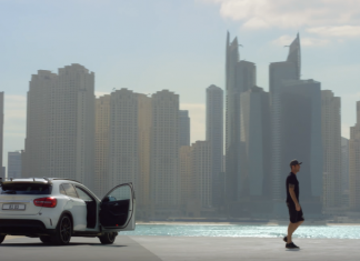 Видео: Mercedes снял в Дубае впечатляющий рекламный ролик