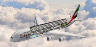 Emirates запустит трехэтажный лайнер с бассейном и парком