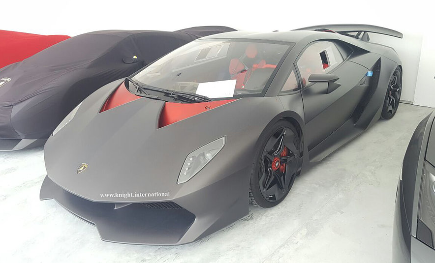 В Дубае продается эксклюзивный Lamborghini Sesto Elemento