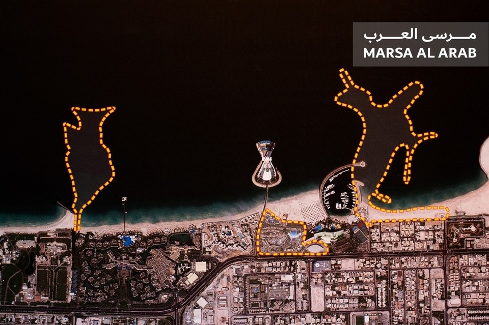 Видео: В Дубае представили масштабный проект с двумя искусственными островами