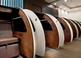 В аэропорту Дубая оборудовали зону для сна