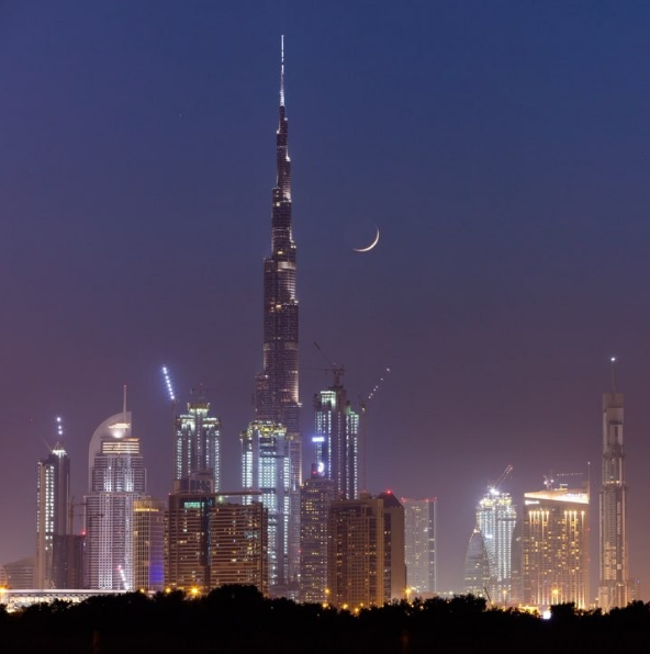 Наследный принц показал красоту Дубая на захватывающем фото