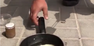 Видео: Как приготовить яичницу на тротуаре в Дубае