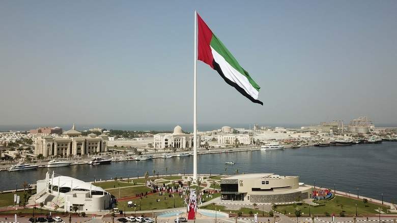 Флаг Дубая Фото
