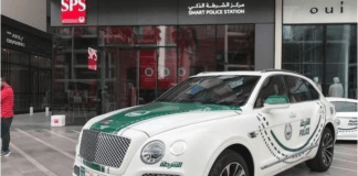 Полиция Дубая пополнила свой парк роскошным автомобилем