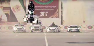 В Дубаи решили пересадить полицию на летающие мотоциклы (ВИДЕО) Полиция Дубай hoverbikes